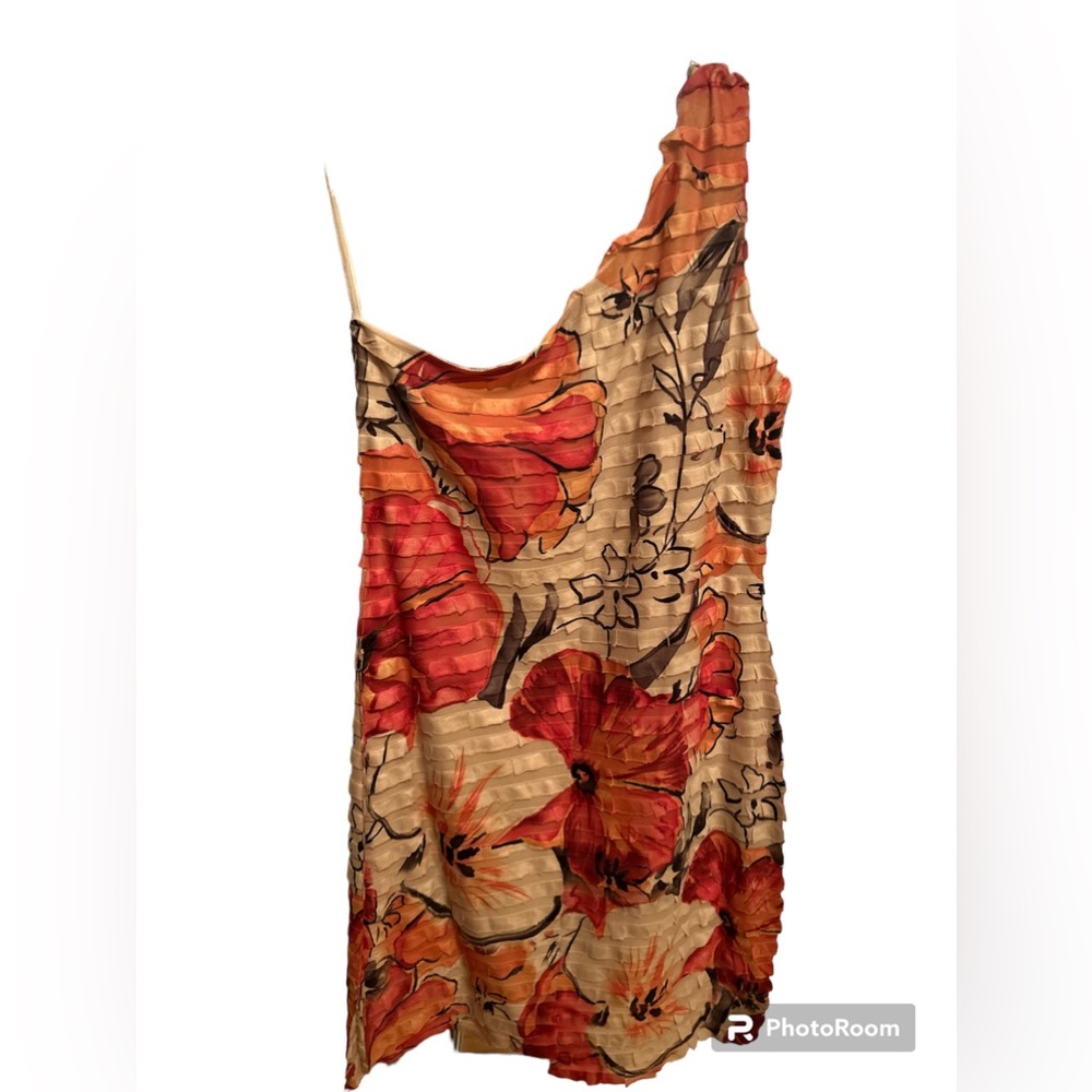 Paisley Jane brand One Shoulder Flower Dress: NWT